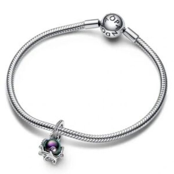 Pandora The Little Mermaid Ursula Dangle Charm - Picture 2 of 3